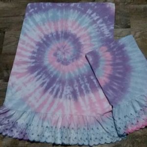 Set of Tie Dye Pillow Cases